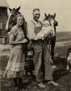 Ted, May, and Ruth Jahn